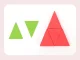 Bakalu Wooden Logic Game Triangles Puzzle, 72 pcs.