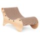 Cardboard Cat Scratcher Lounge Bed Petsi