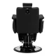 Barber Chair Gabbiano Athena Black
