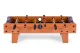 Ecotoys Wooden Mini Table Football for Kids, 69x35.5 cm