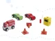 Children Play Wooden Multi-storey Parking Garage with Elevator, Gas Station and Cars