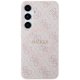 Guess 4G Collection Leather Metal Logo MagSafe Case for Samsung Galaxy S24, Pink