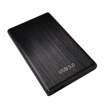 2.5" SATA HDD and SSD External Enclosure USB 3.0, Black