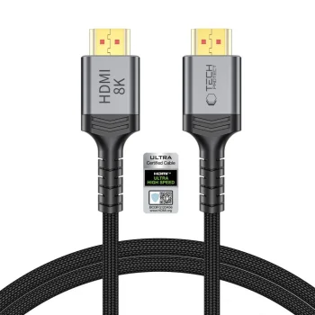 Tech-Protect UltraBoost HDMI 2.1 Cable 8K 60Hz / 4K 120Hz 100 cm - Black