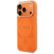 Guess Peony Hot Stamp MagSafe Phone Case Cover iPhone 17 Pro Max - Orange