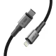 Tech-Protect UltraBoost DNA USB-C to Lightning Cable 27W 100cm Gray