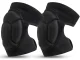 Soft Knee Pads for Garden and Home, Black, 2 pcs
