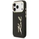Karl Lagerfeld Karl Script Logo Case for iPhone 17 Pro, Black