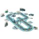 Cardboard Autotrack Puzzle City Cars, 47 pcs