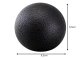 Hard Trigger Point Massage Ball for Rehab and Yoga 6.5cm, black