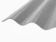 Profiled Polycarbonate Sheet DIAMOND SINUS 2.8 mm, 1.045x4 m, Gray
