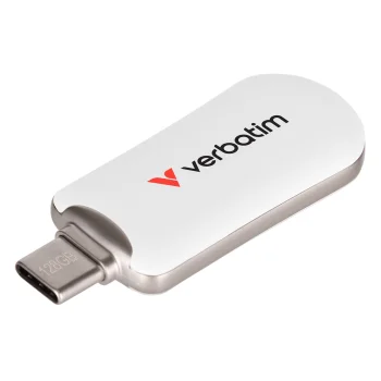 USB-C Flash Drive Verbatim Plectra 128 GB USB 3.2 Gen 1 White 30229
