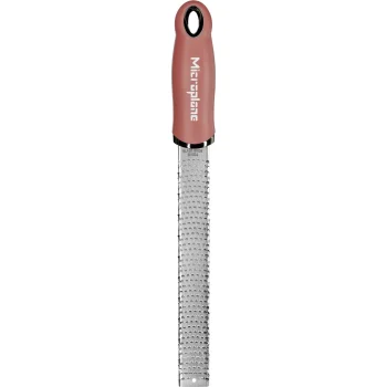 Microplane Premium Classic Zester Grater, Pink / Silver