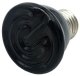 Infrared Heating Bulb for Terrarium 50W E27, Black