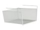 Basket metal basket suspended kitchen shelf hanging organizer under
