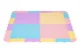 IPLAY Foam Puzzle Play Mat for Kids with Fence 24 Tiles 141.5x141.5 cm Colorful