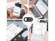 Webcam Privacy Cover Slider for Laptop and Phone Cameras, black
