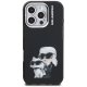 Karl Lagerfeld IML Aquarelle Karl & Choupette & Logo Phone Case Cover iPhone 16 Pro Max - Black