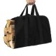 Canvas Firewood Log Carrier Tote Bag, 98x45 cm