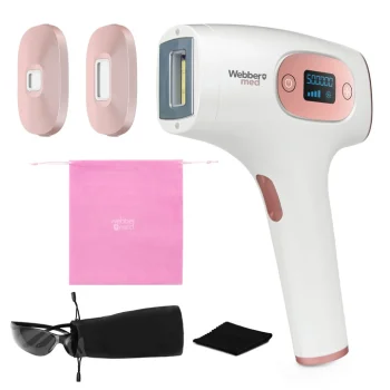 Webber S7 IPL Hair Removal Device for Face and Body with Cooling