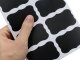 Reusable Chalkboard Labels for Jars 192 pcs with Chalk Marker, Black