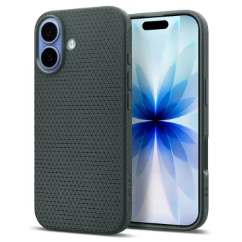 Apple iPhone 17 6.3'' Spigen Liquid Air TPU Case Cover, Green