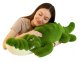 Large Crocodile Plush Toy 100cm Stuffed Animal Cuddle Pillow for Kids