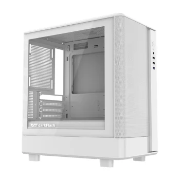 Darkflash DB330M Mesh Computer Case, White