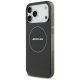 Mercedes AMG Double Layer Transparent Smoked MagSafe Case for iPhone 17 Pro Max - Black