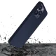 3Mk Protection Silicone Case for iPhone 16 Pro, Navy Blue