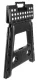 Malatec Folding Stool 39cm, Black/White