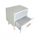 Modernhome WYJ-258 Nightstand with Drawer, White
