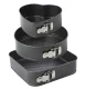 Baking Pan Set 3 pcs, Black
