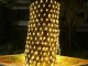 Outdoor LED Net Lights 100 LEDs Christmas Decoration, Warm White 1x2m