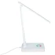LED Desk Lamp with USB, Touch Control and RGB Backlight, White