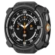 Spigen Rugged Armor Protective Case for Samsung Galaxy Watch Ultra 47mm, Matte Black
