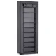 Massido Textile Shoe Cabinet 10 Shelves, Graphite
