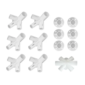 Gotel PC2 Hexagonal Garden Pavilion Connector Set, 13 pcs