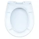 Duo-Sanit Universal Soft-Close Toilet Seat, White