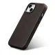 iCarer Oil Wax Leather Case for iPhone 14 Plus with MagSafe, Brown (WMI14220703-BN)
