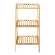 GreenBlue GB321 Bamboo Bathroom Shelf, 3 Shelves, 370x330x780mm