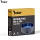Foldable Dog Pool and Pet Bathing Tub 160x30 cm Purlov, Blue Grey