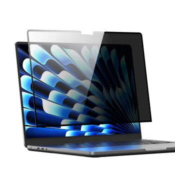 Privatumą sauganti ekrano plėvelė Dux Ducis Privacy Film, skirta MacBook Pro 15" (2016-2019), juoda