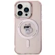 Karl Lagerfeld iPhone 15 Pro Max Case IML Choupette MagSafe, Pink