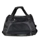 Travel pet carrier bag for cats and dogs, black