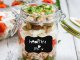 Наклейки для банок и специй 192 шт с меловым маркером, черные