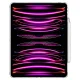 Apple iPad Pro 12.9 (2020 2021 2022) Spigen Airskin Hybrid \"S\" TPU Case Cover, Crystal Clear