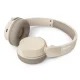 Philips TAH3209BG/00 Wireless On-Ear Headphones, Beige