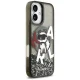 Karl Lagerfeld Liquid Glitter Choupette MagSafe Case for iPhone 17, Black