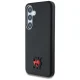 DKNY Leather Heart of NY Case for Samsung Galaxy S25, Black